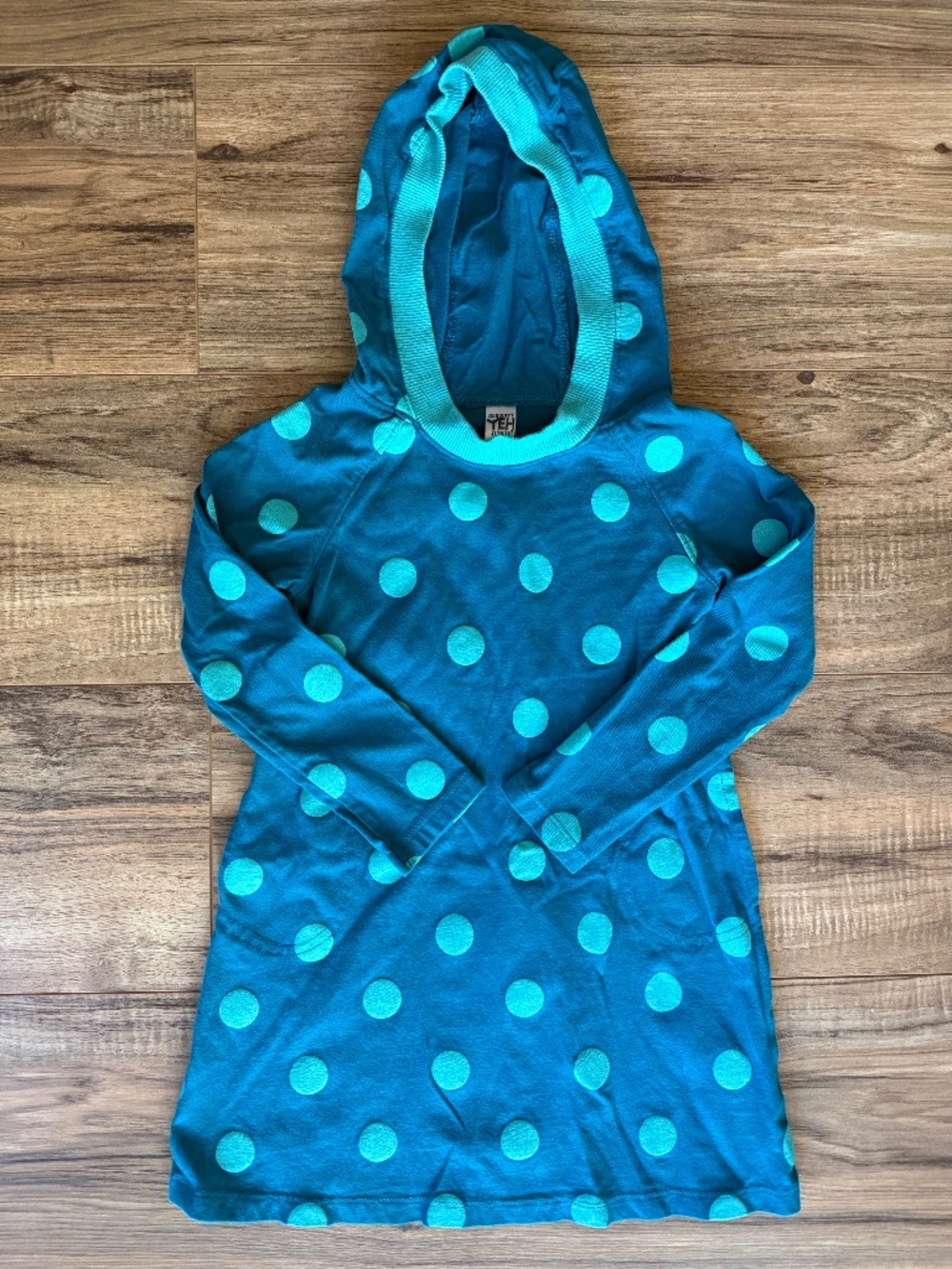 Old Navy Hooded Polka Dot Dress
